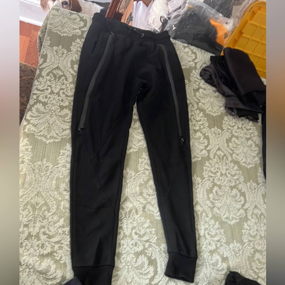 Black joggers
